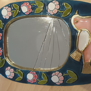 Miroir mithe espelt à renover