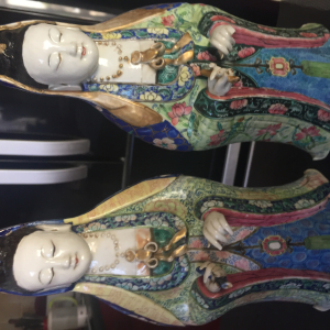 2 Figurines chinoises