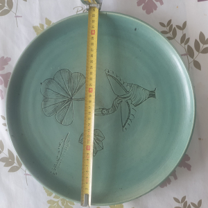 Assiette 34 cm jacques blin