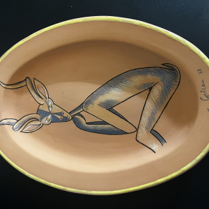 Plat en céramique
