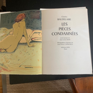 C Baudelaire Les pièces condamnées
