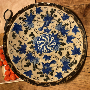 Assiette céramique chinoise ancienne.