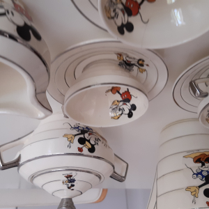 ensemble service à café Mickey
