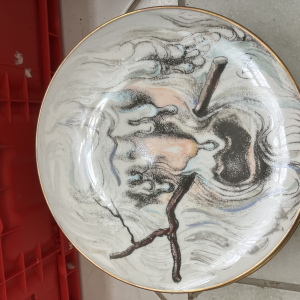 Assiette Deco 4saisons Dali italcambio