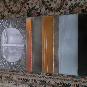 table basse soleil céramique