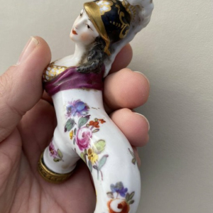 Porcelaine pommeau de Canne