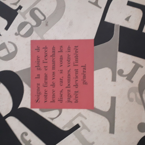 plaquette drager freres arts graphiques ecrite par cocteau illustrée par martin