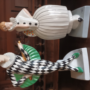 Ceramique arlequin et colombine DAX