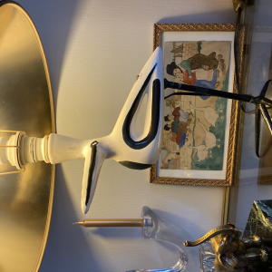 Lampe signée Capron Vallauris