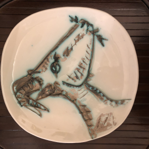 Assiette en céramique Picasso