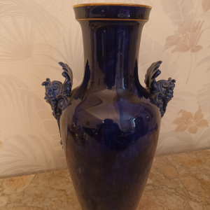 Vase signé dire à Sèvres 90 numéro S87