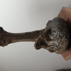 vase aux chérubins Madrassi en terre cuite