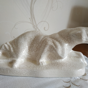 Faïence craquelée Art Déco