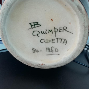 vase breton 1950 QUIMPER