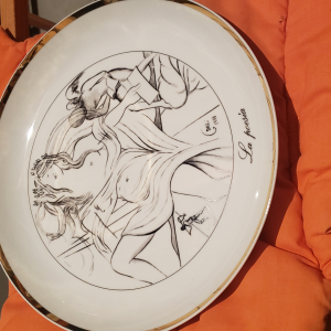 Serie assiettes Salvador Dali