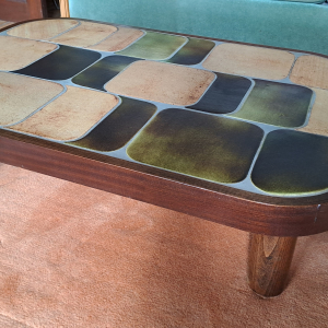 Table basse céramique signée Roger Capron