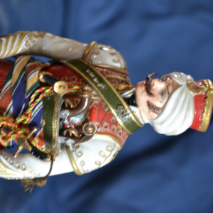 Personnage en Porcelaine Mameluks de la garde napoléonienne.