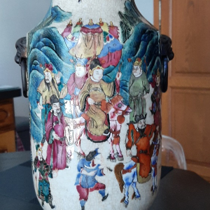 Paire de vases asiatiques
