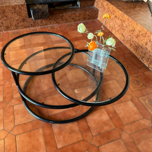 Table basse milo baughman noir