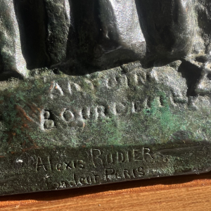 Bronze d’Antoine Bourdelle, 67 cm, 1920, fonderie Rudier
