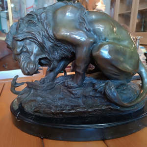 Bronze signé Barye cachet bronze garanti Paris J.B déposée