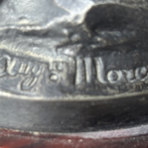 Statue La Récompense par A. Moreau, femme en robe 80cm