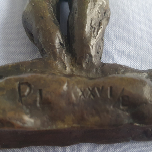 Le Baiser en bronze - Sculpture 8 cm