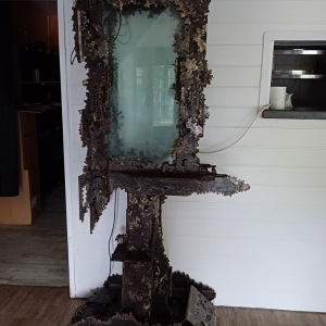 Aquarium sculptural signé Jean François Buisson 300kg