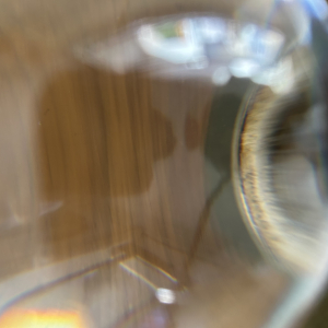 lampe boule jacques Adnet baccarat