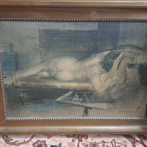 Pietro Annigoni Sleeping Model