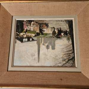 Tableau de jean-René HERVE sur Notre Dame de paris