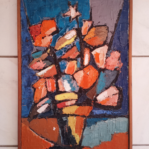 "Vase de fleurs"  Marceau Constantin