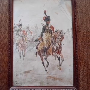 tableau signé Henry Louis Dupray