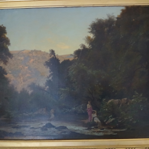 Tableau (huile) signé Français