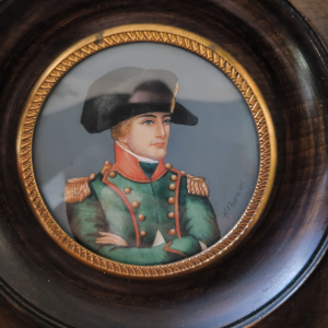 Peinture miniature napoleon  f fagard