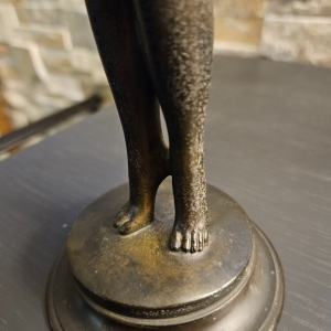 Sculpture en bronze Paul de Boulogne, danseuse élancée