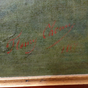 Scène de chasse Fleury chenu