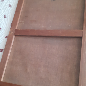 Tableau ancien paysage et chiens signé G. Fauvel