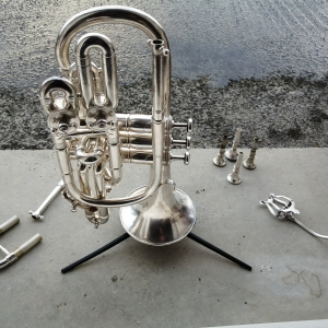 Cornet à Pistons Antoine Courtois double barillets 4 Tonalités