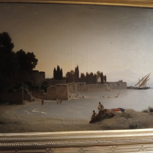 Tableau (huile) signé de CURZON