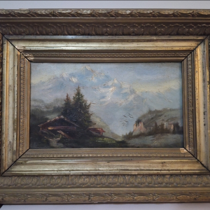 Huile sur toile Cima Luigi C.L.