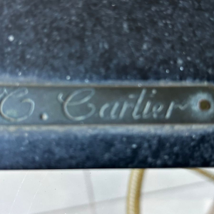 Sculpture en bronze patiné d'une panthère en marche