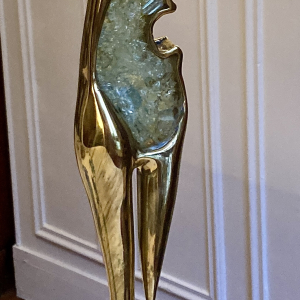 Femme violon de Christian Nowaczyk (1955-)