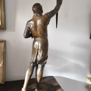 Bronze Credo - Julien Monier - Début XXème Siècle