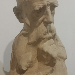 Buste signée Léon Gobert, 1915