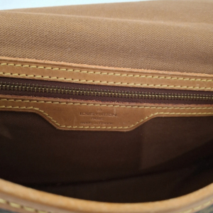 Sac à bandoulière Louis Vuitton toile monogram et cuir