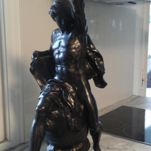 Sculpture en bronze E-PICAULT 74 cm