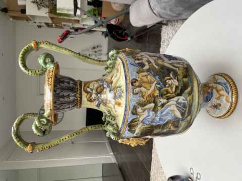 
															Vase style Renaissance italienne Fin XIX
														