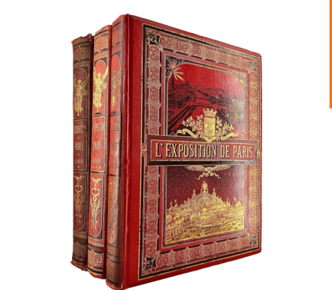 
															3 tomes Exposition Universelle Paris 1900
														