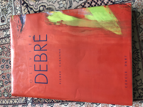 
															Olivier Debré de Pierre Cabanne. Cercle d’art 1991
														